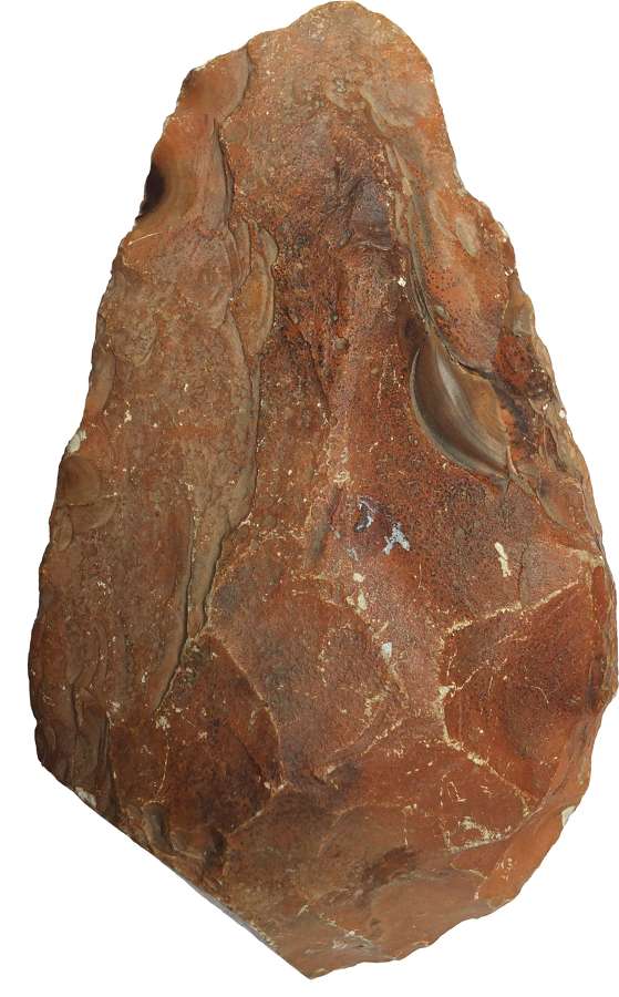 A good-sized Egyptian Palaeolithic handaxe