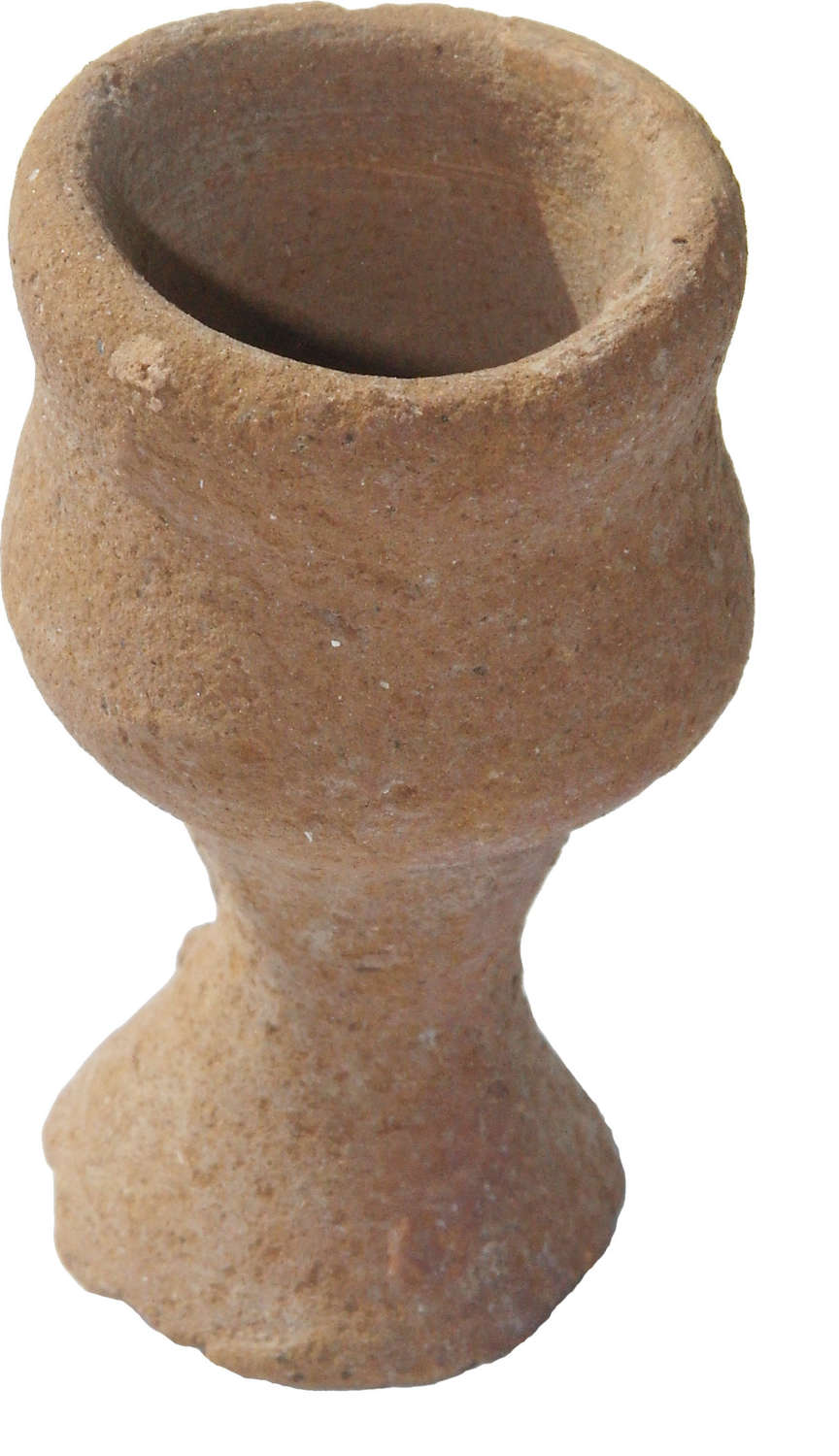 An Egyptian votive miniature goblet, New Kingdom, c.1550-1069 B.C.