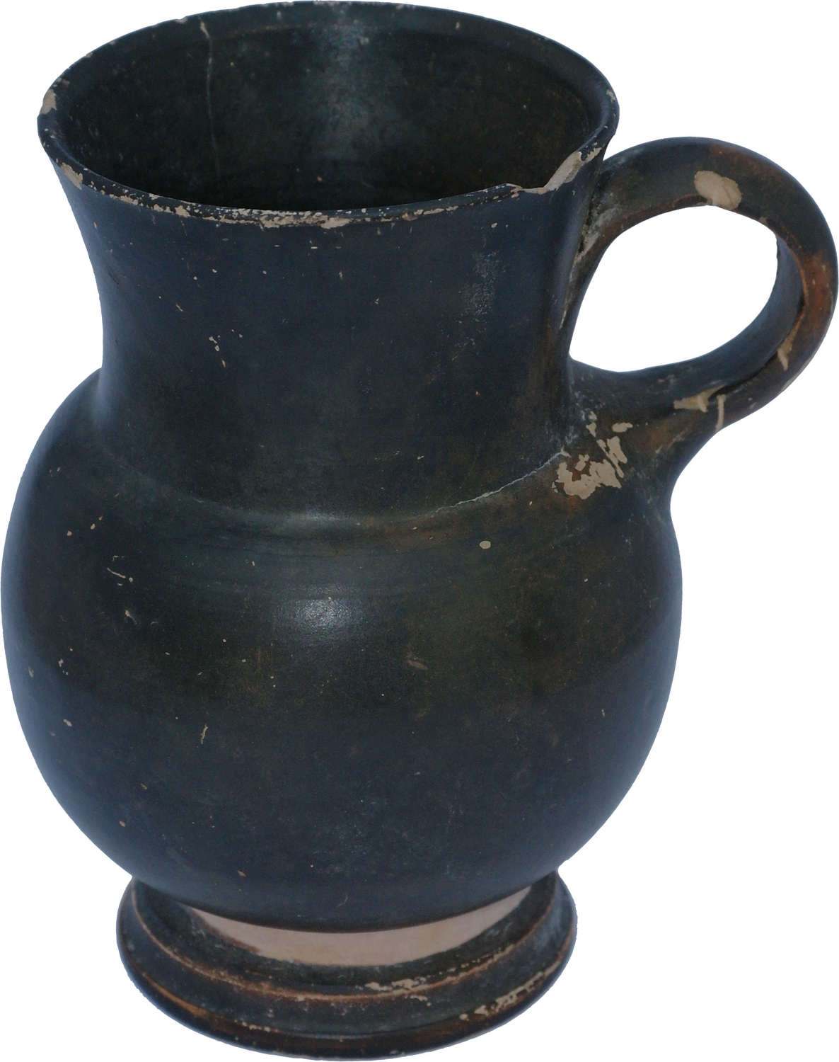 A Greek black glazed thistle cup, Campania, 4th Century B.C.