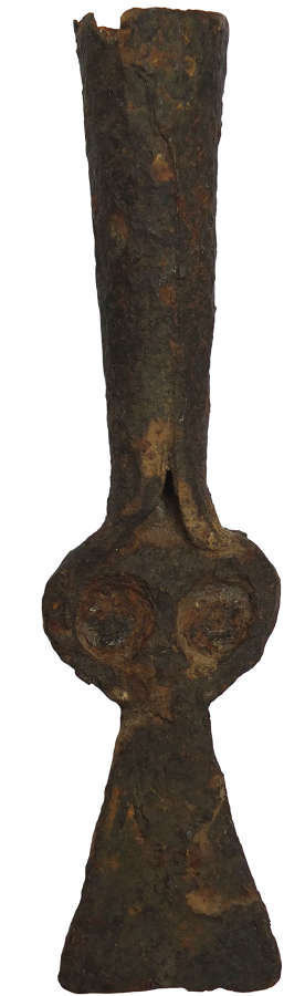 A Roman iron socketed agricultural tool