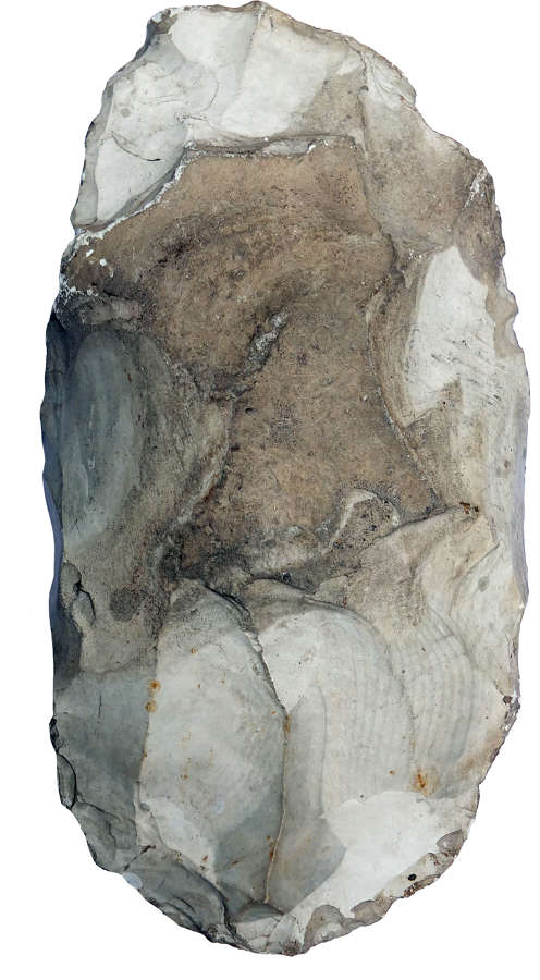 An early Neolithic flint celt, possibly a rough-out, from Sussex