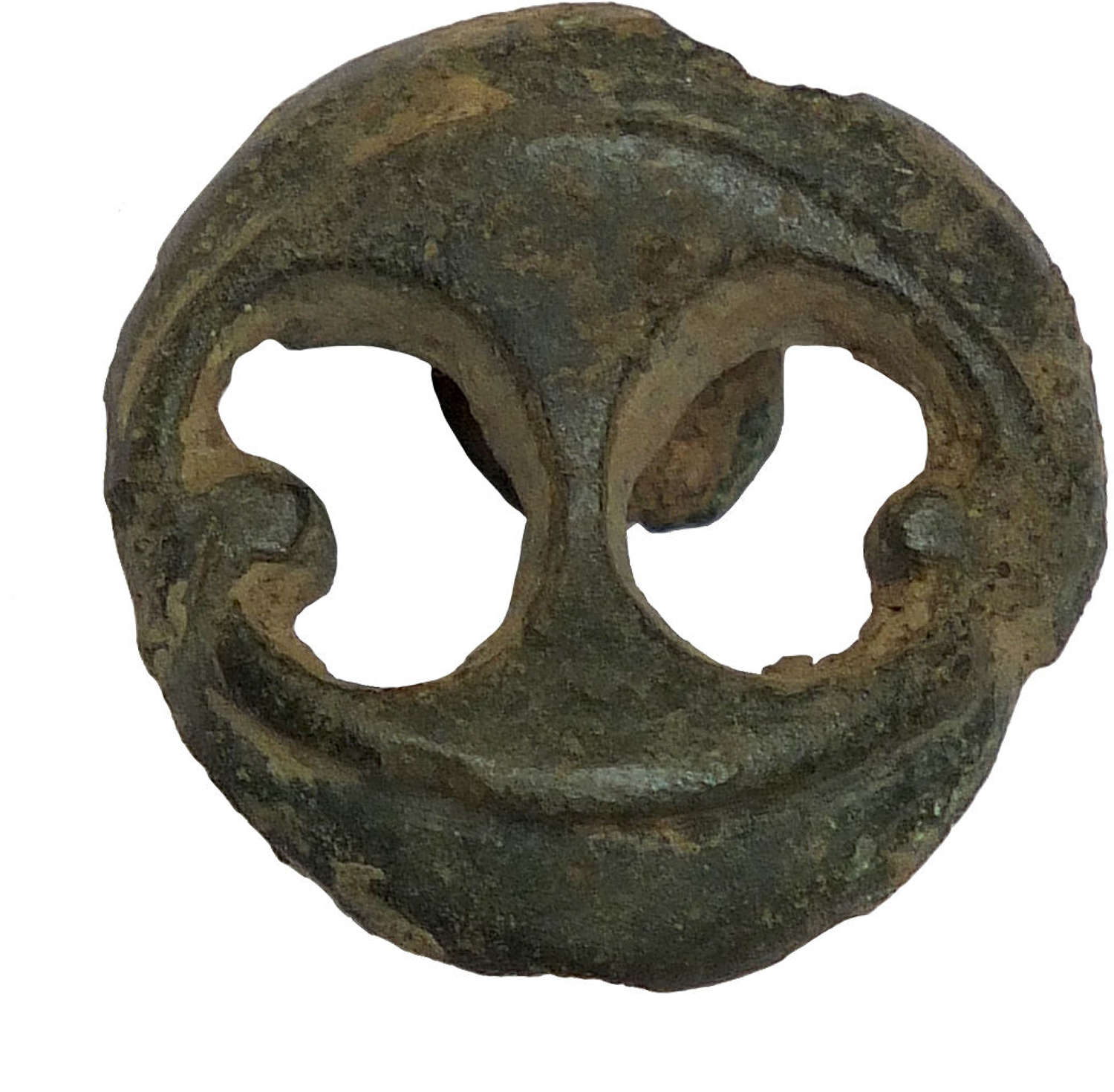 An openwork Celtic bronze mount, c. mid 1st Century A.D.