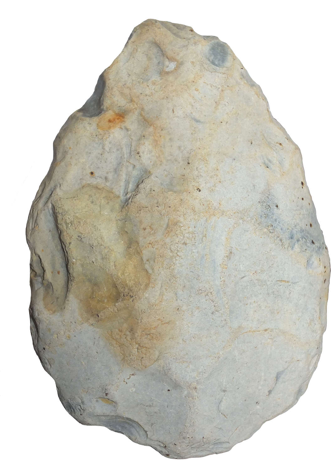 A large Lower Palaeolithic Acheulian flint cordate handaxe