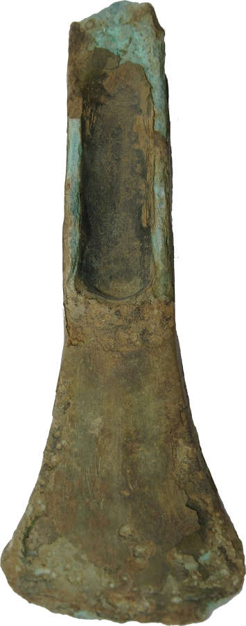 A British Middle Bronze Age unlooped palstave, c. 1500-1300 B.C.