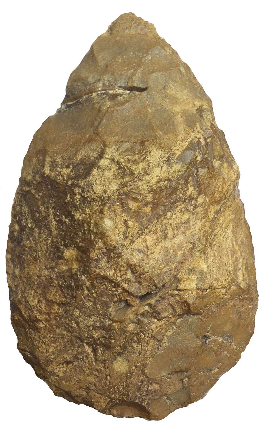 A good-sized North African Palaeolithic handaxe