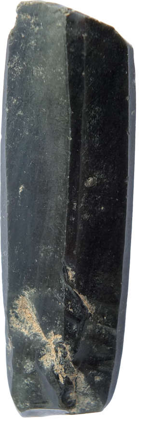 A Mexican prismatic obsidian core