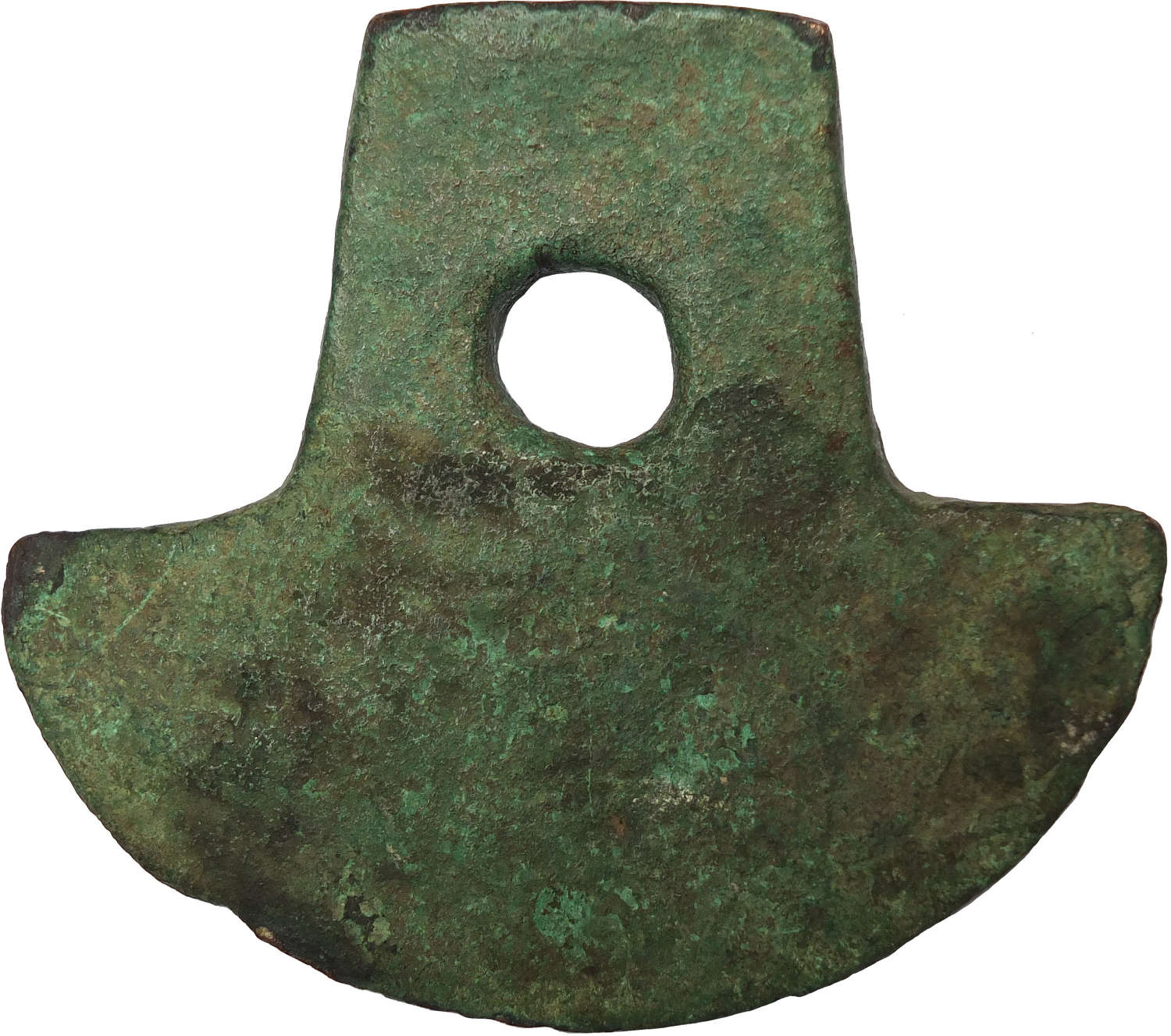 A Precolumbian bronze axehead from Ecuador, c. 12th-15th Century A.D.