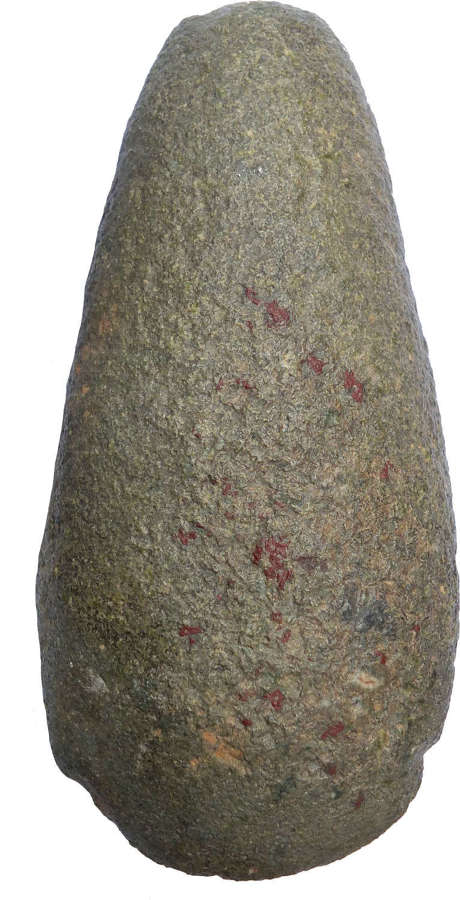 A Neolithic ground stone axehead from Chad, sub-Saharan Africa