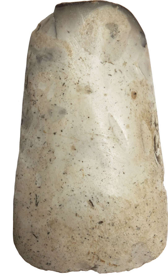 A Neolithic polished flint axehead, c. 3rd Millennium B.C.