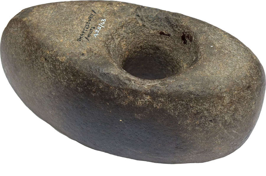 A substantial British-found stone axe-hammer, c. 2500-1500 B.C.