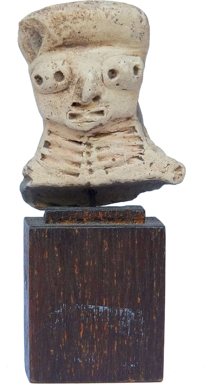 A Near-Eastern fawn terracotta head, c. 2nd Millennium B.C.