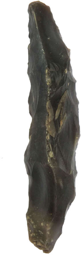 A Neolithic flint trihedral fabricator from Cavenham, Suffolk