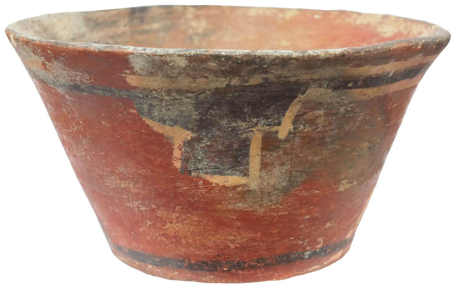 A good-sized Bolivian pottery bowl, c. 200-700 A.D.