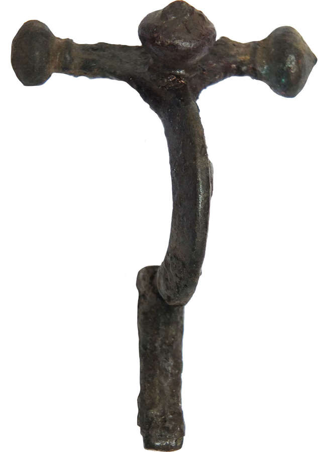 A Roman bronze crossbow brooch, c. 4th Century A.D.