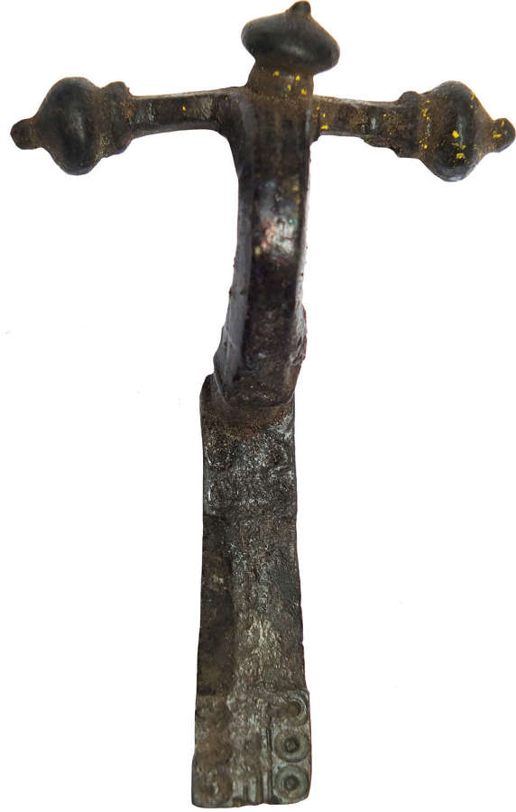 A Roman bronze crossbow brooch, c. 4th Century A.D.
