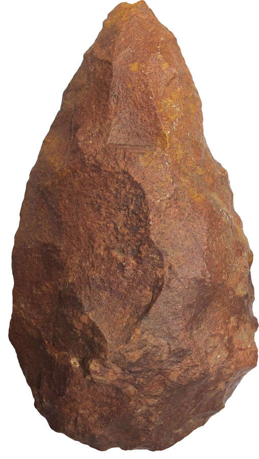 A substantial North African Palaeolithic handaxe