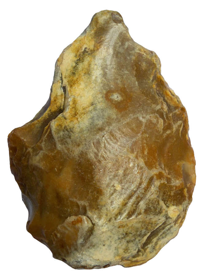 A small Lower Palaeolithic pointed handaxe from Warsash, Hampshire