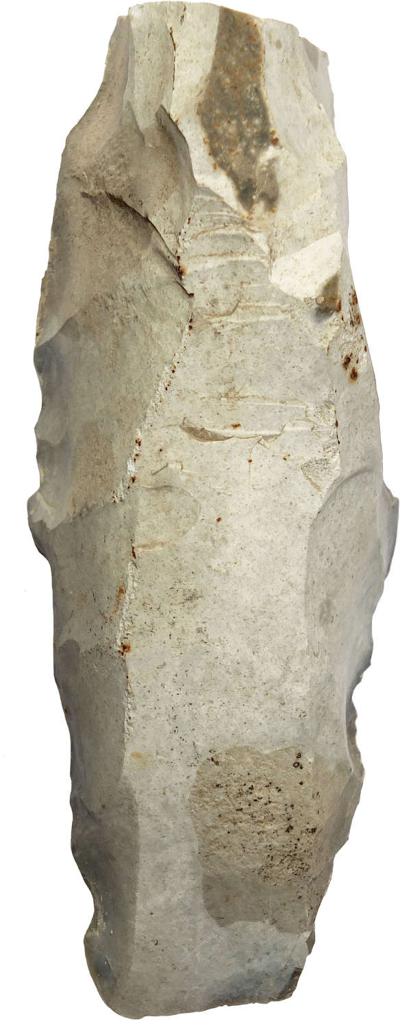A Neolithic flint wedge-shaped implement from Spiennes, Belgium