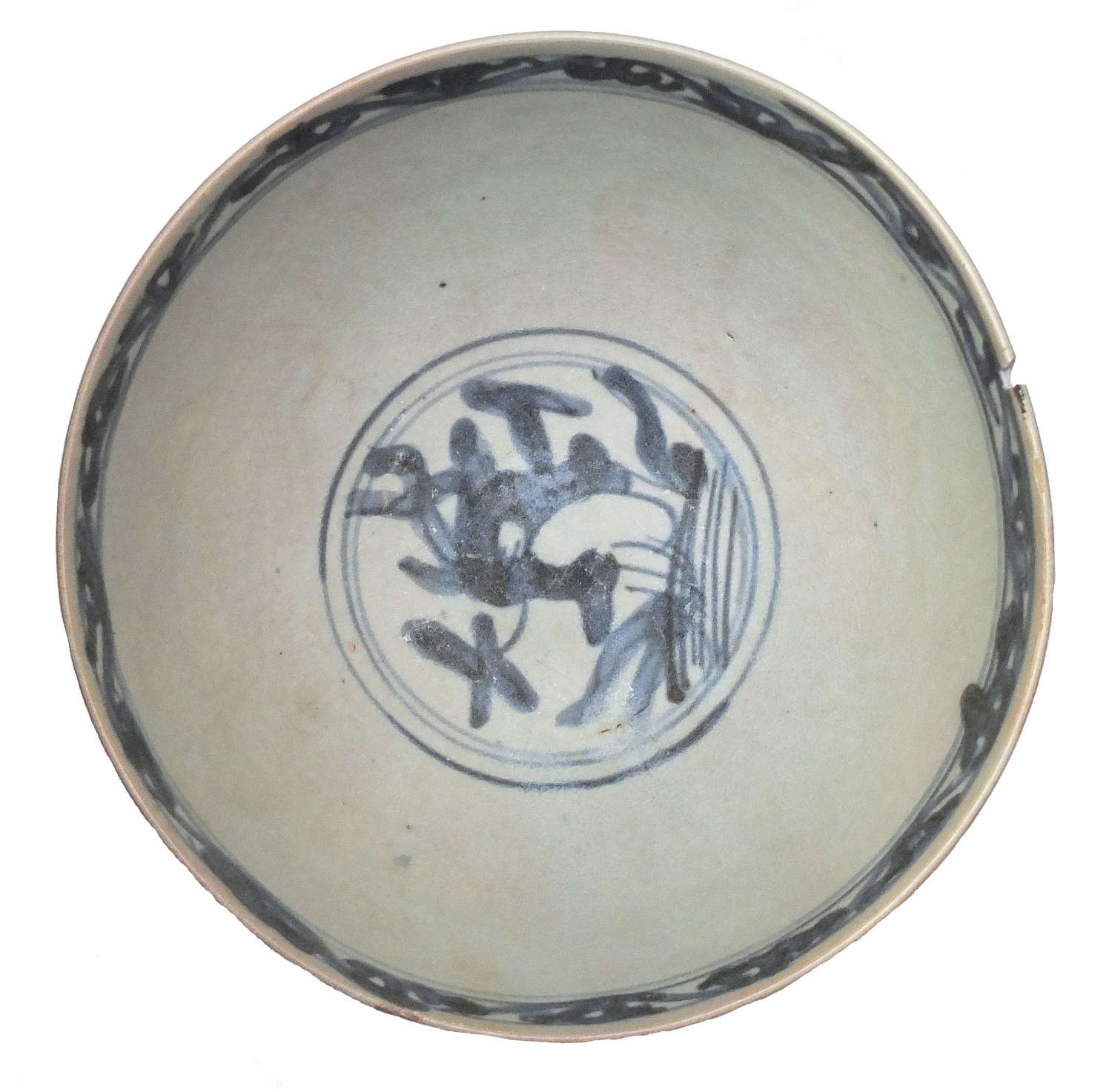 A large Chinese bowl from the Binh Thuan shipwreck, c. 1608 A.D.